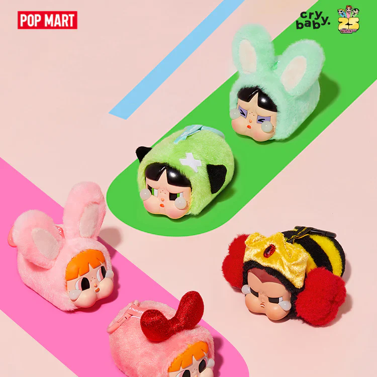 Crybaby x The Powerpuff Girls Vinyl Face Series Plush Dolls, Blind Box