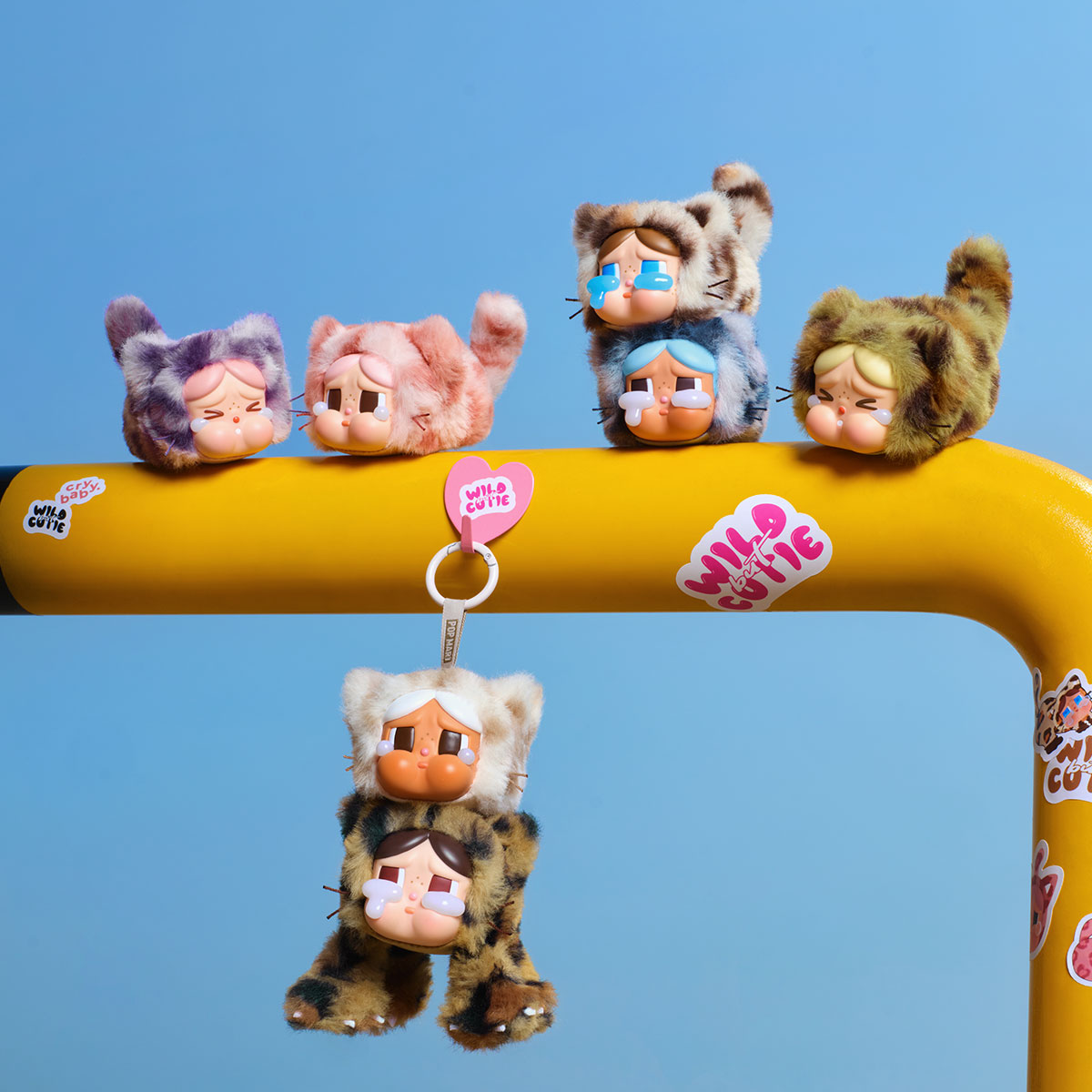 【New】CRYBABY Wild but Cutie Series - Vinyl Plush Pendant Blind Box